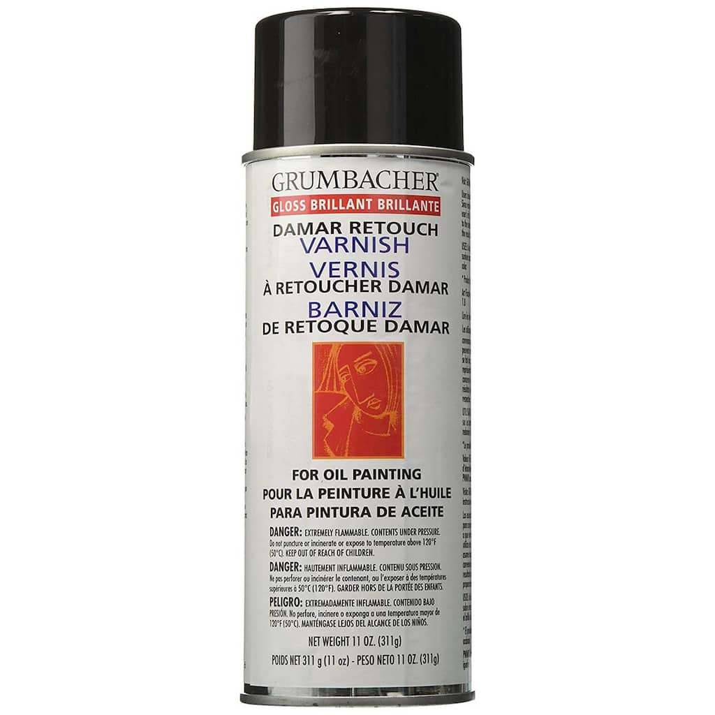 Find The Grumbacher Damar Retouch Varnish Spray Gloss At Michaels